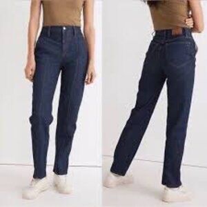 Madewell The Perfect Vintage Straight Jean Greenhaven Wash Size 26 NEW